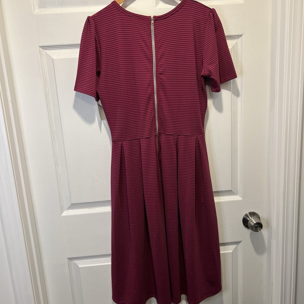 LuluRoe Dress Amelia Size Large - Picture 4 of 12